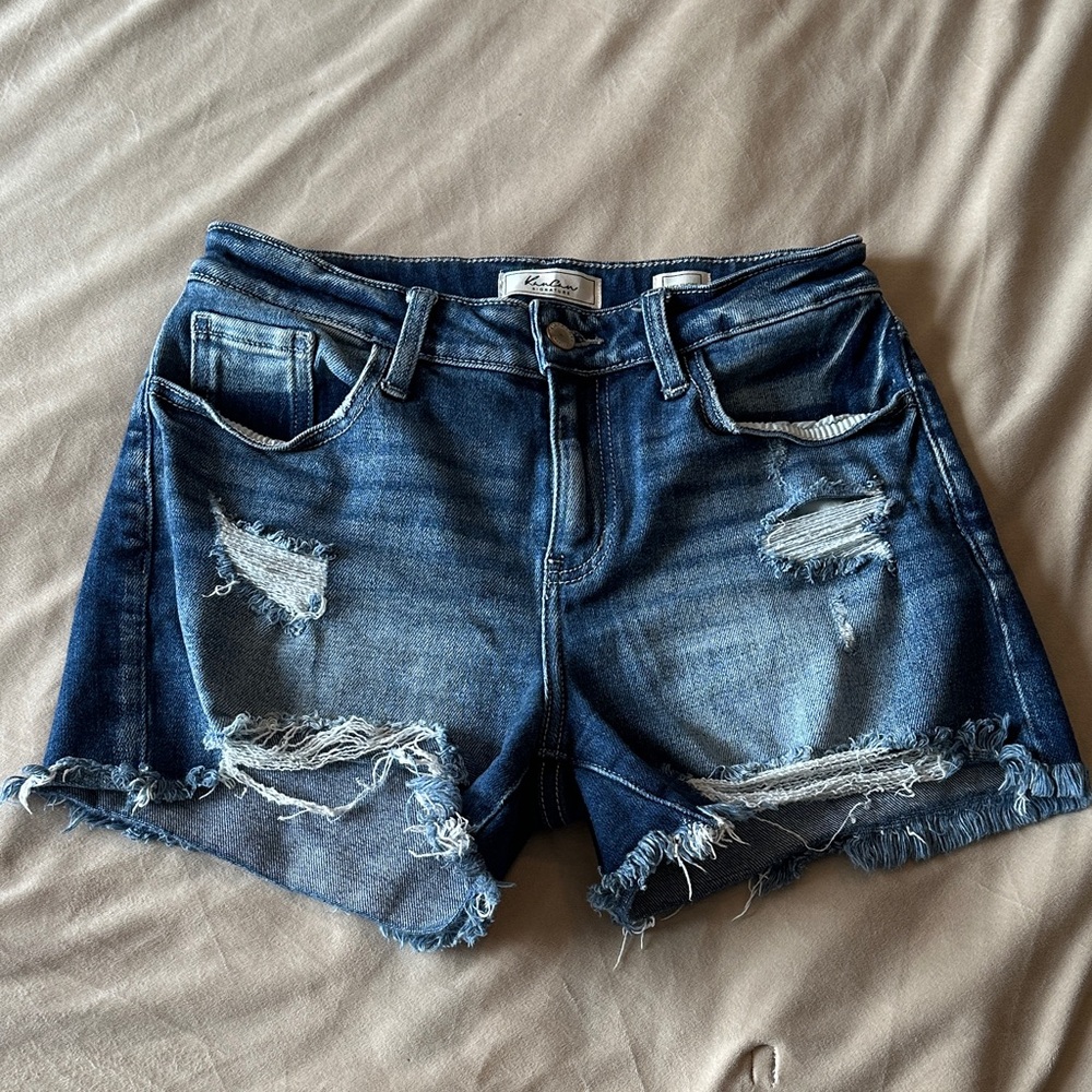 KANCAN SIGNATURE Mid-Rise Stretch Short